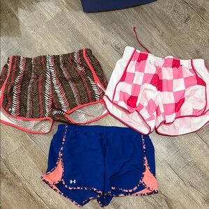 Bundle of 3 running shorts